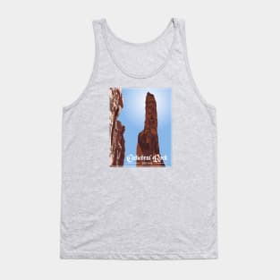 Cathedral Rock Poster Tank Top